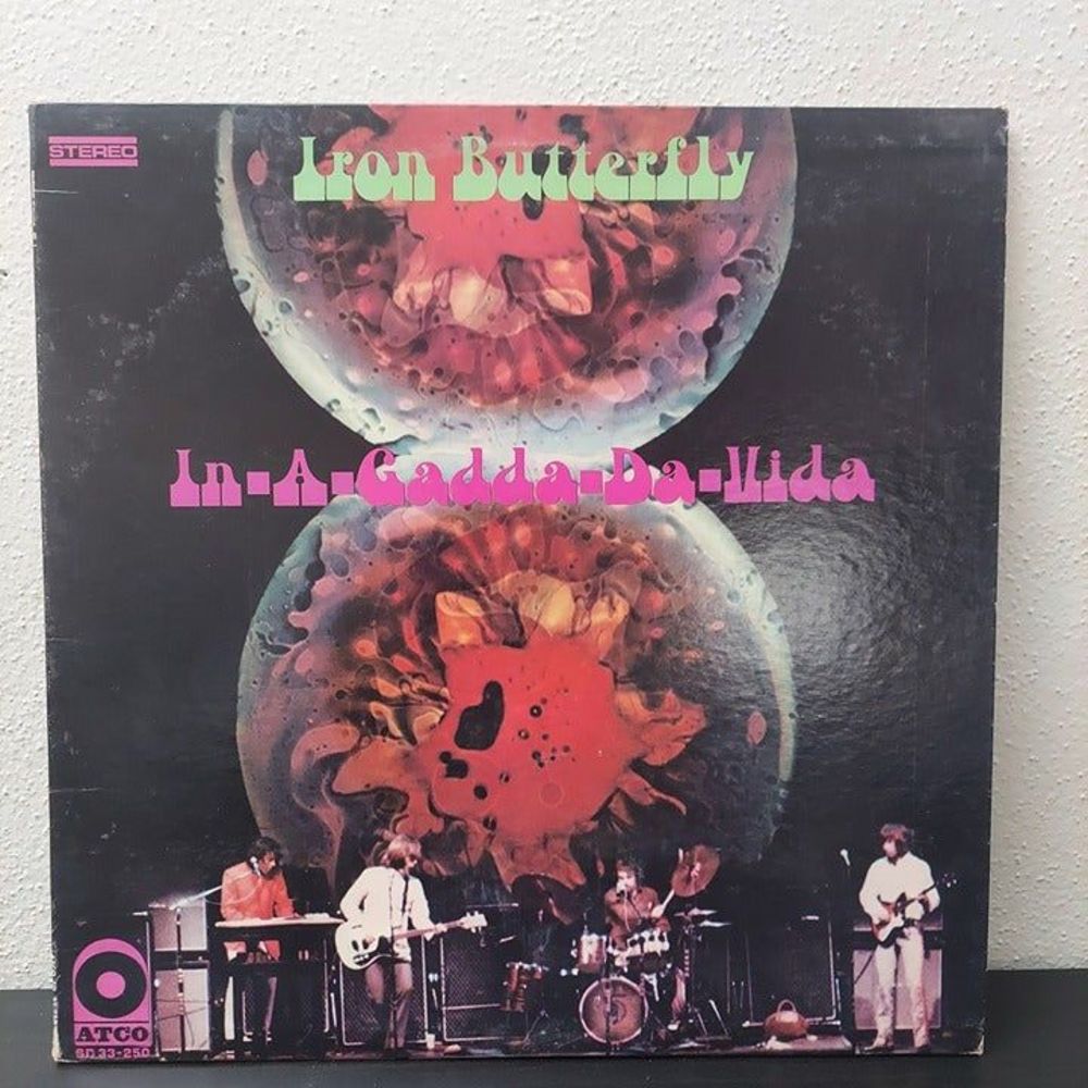 Iron Butterfly : In-A-Gadda-Da-Vida 1968 Vinyl Record LP ATCO SD 33-250